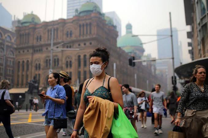 Kabut Asap di Sydney...