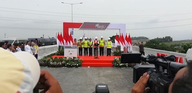 Tol Layang Japek Diresmikan,...