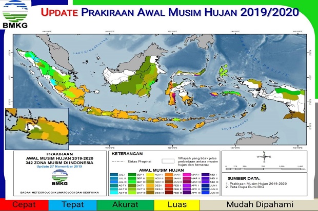 BMKG Prediksi Puncak...