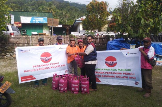 Pertamina Salurkan Bantuan...