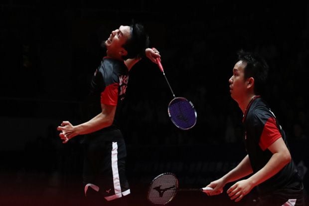 Aksi Berkelas Hendra/Ahsan...