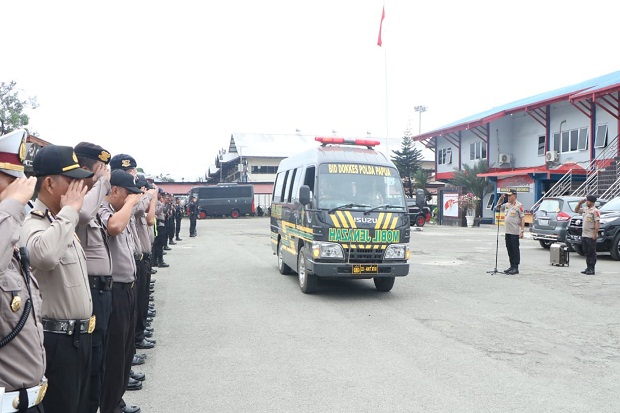 Jenazah Anggota Brimob...