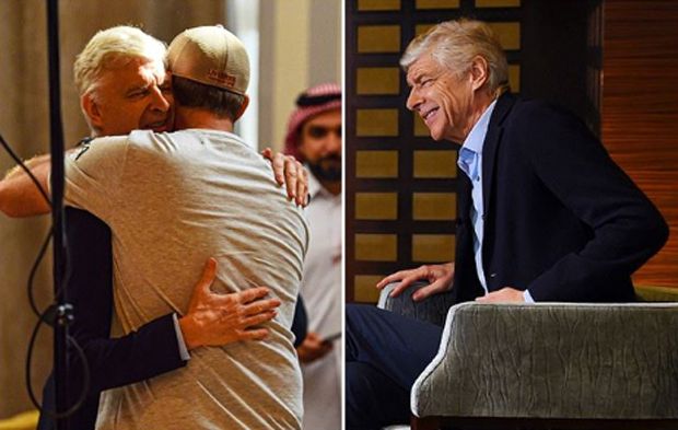 Arsene Wenger Sambangi...