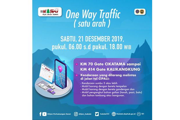 Skema Satu Arah Cikatama-Kalikangkung...