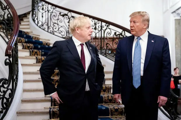 Trump Undang Boris Johnson...