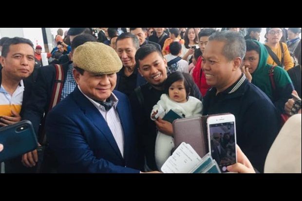 Prabowo Salami WNI di...