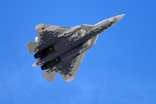 Jet Tempur Siluman Su-57...