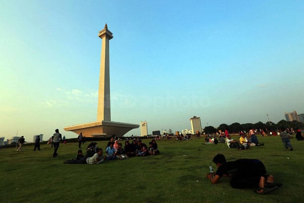 Pengunjung Monas Rasakan...