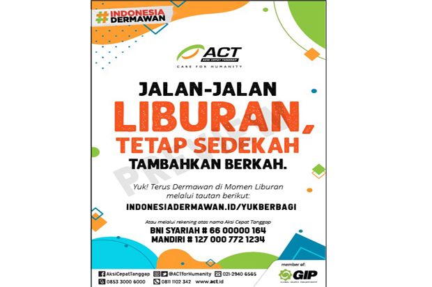 Sambut Tahun Baru, ACT...