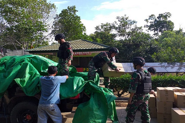 Pasukan Kostrad Sita...