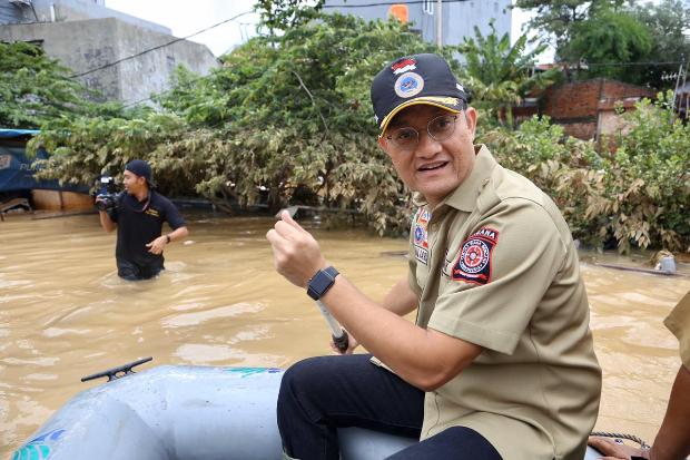 Kunjungi Lokasi Terdampak...