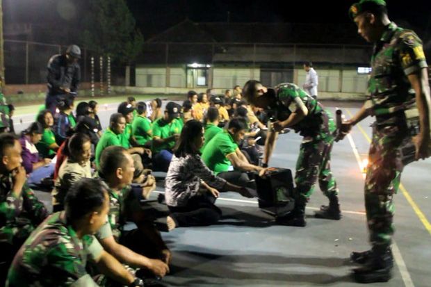 Tahun Baru, Dandim Bangli...