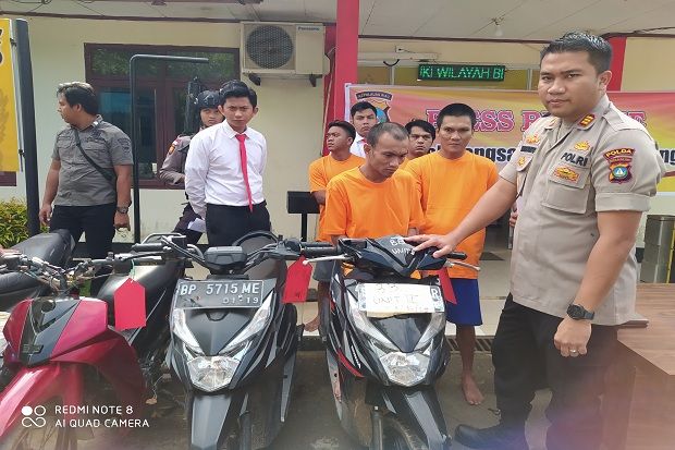 Gasak Motor Teman, Residivis...