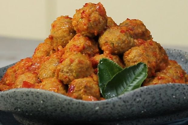 Balado Bola Daging Teman...