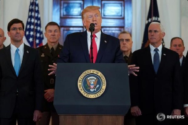 Kata Trump, Serangan...