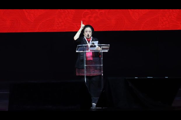 Buka Rakernas PDIP,...