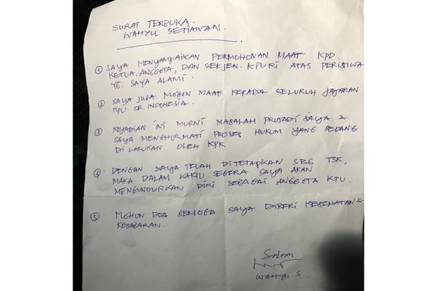 Tulis Surat Terbuka,...