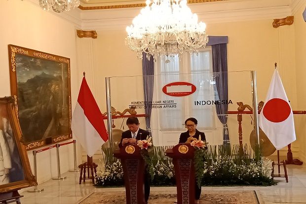 Menlu RI dan Jepang...