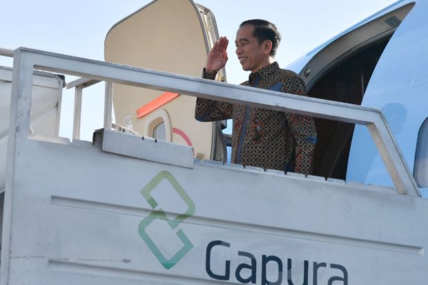 Bertolak ke UEA, Jokowi...