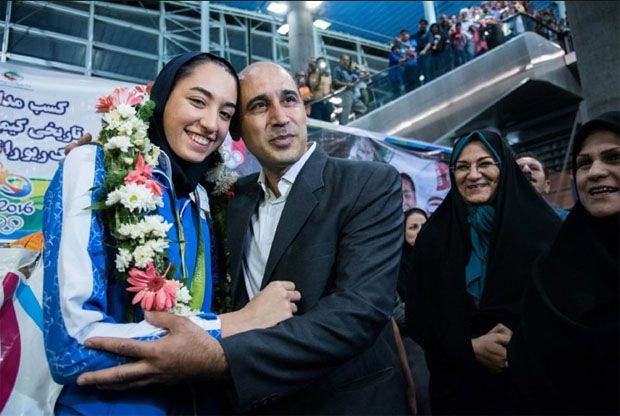 Atlet Putri asal Iran...