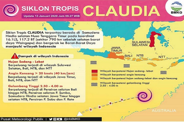 Waspadai Dampak Siklon...