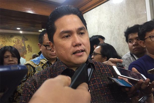 Menteri Erick Thohir...