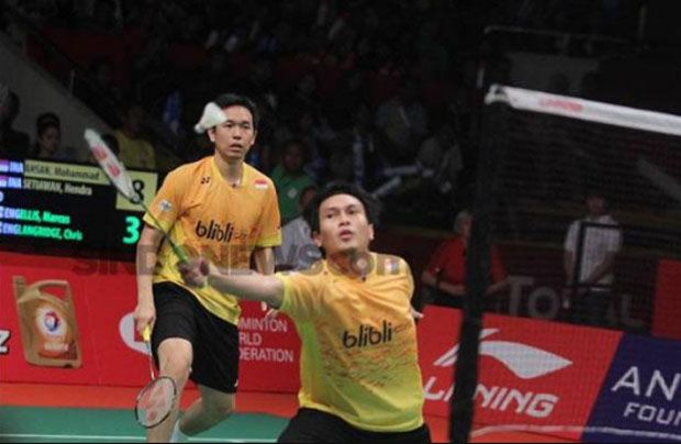 Ahsan/Hendra Susul Fajar/Rian...