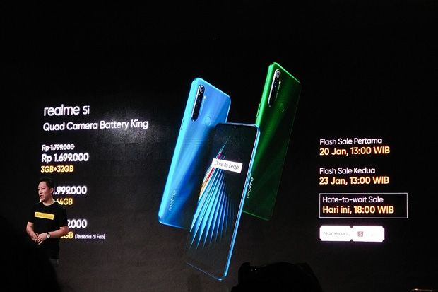 Realme 5i Resmi ke Indonesia...