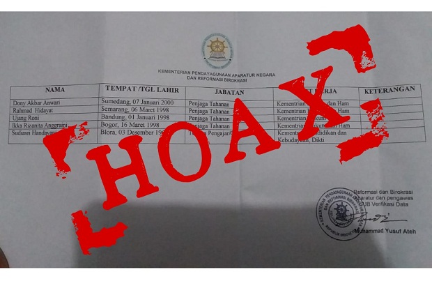 Waspadai Informasi Tidak...