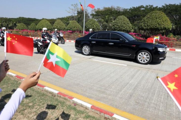 Saat Xi Kunjungi Myanmar,...