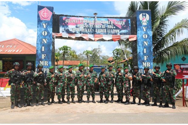 Dansatgas Yonif 411...
