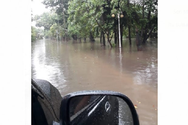 Diguyur Hujan Semalaman,...