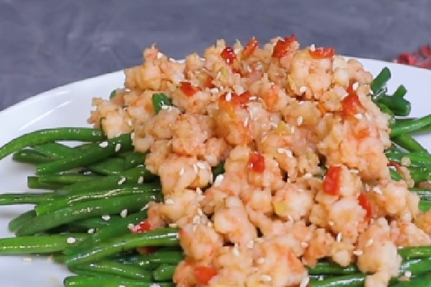 Buncis Siram Udang,...