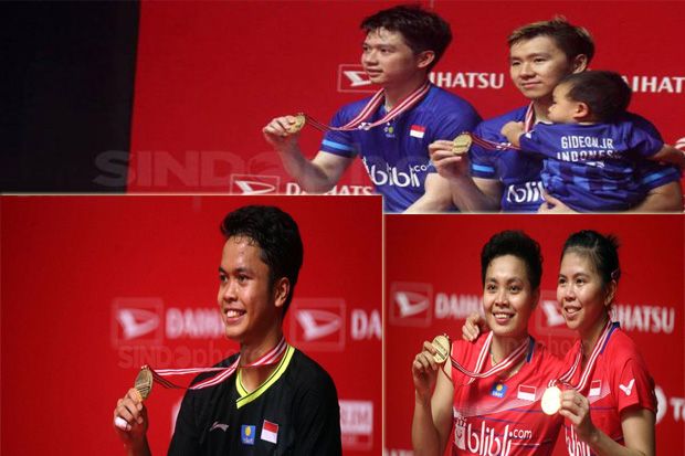 Indonesia Sabet 3 Gelar...