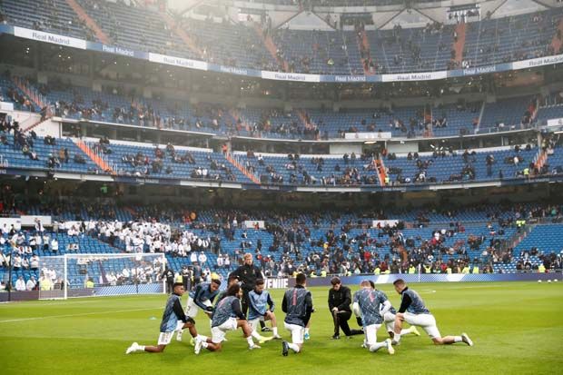 Lawan Salamanca di Stadion...