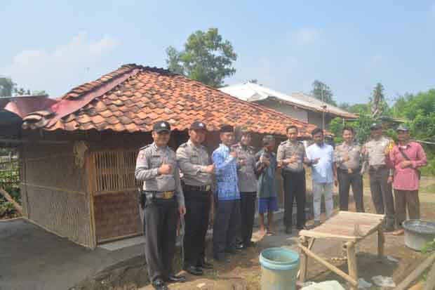 Rumah Direnovasi Polsek...