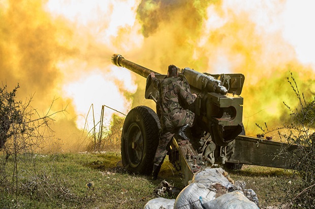 Diserang Militan Pemberontak,...