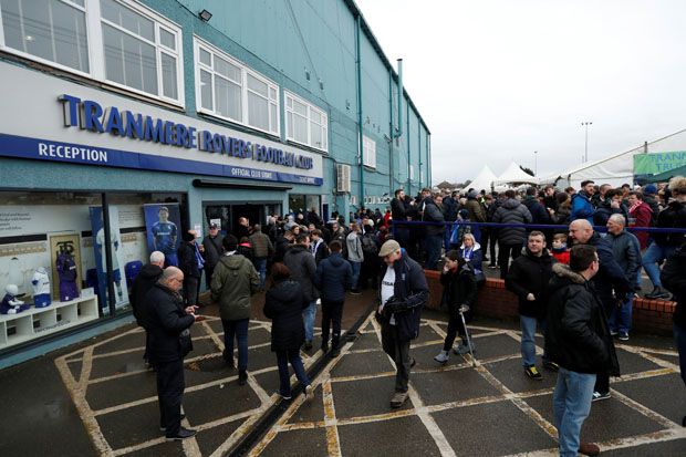 Susunan Pemain Tranmere...