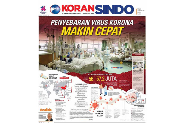 Gawat, Penyebaran Virus...
