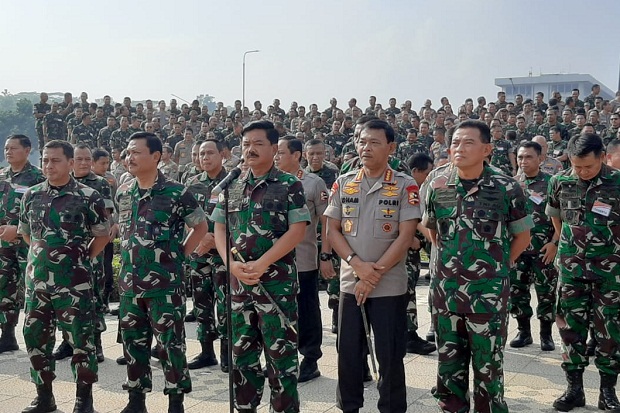 Gelar Rapim dengan Polri,...
