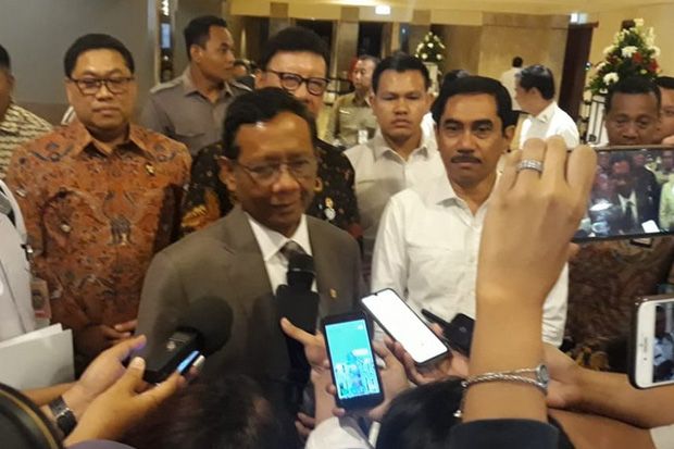 Di Acara BNPT, Mahfud...