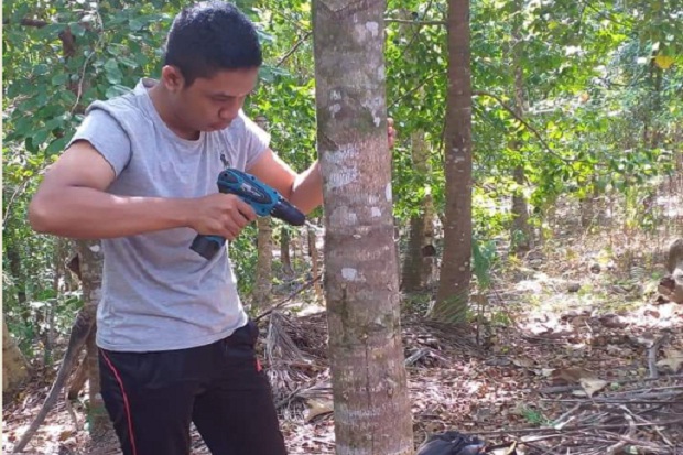 Lahan di Pangandaran...