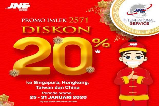 Angpao JNE Meriahkan...