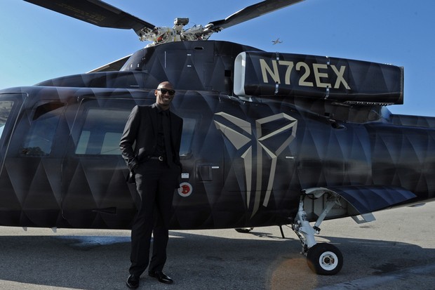 Helikopter Kobe Bryant...