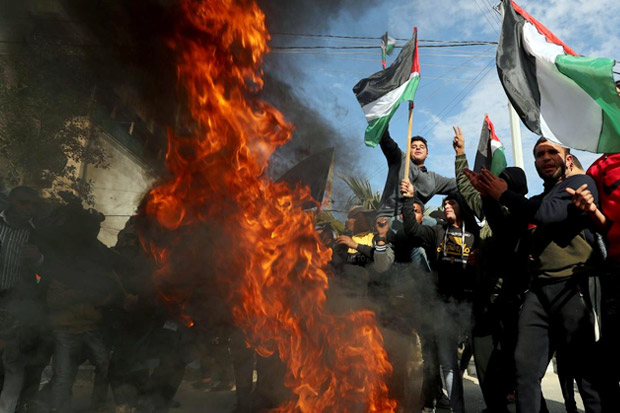 Palestina Kecam Rencana...