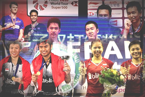 6 Turnamen Bulu Tangkis...