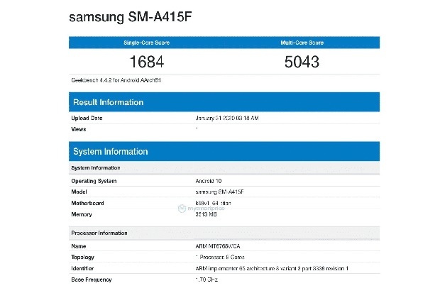 Handphone Samsung Galaxy...
