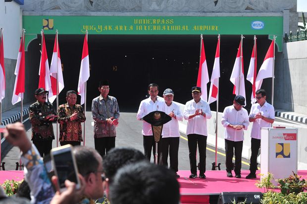 Underpass YIA Dukung...
