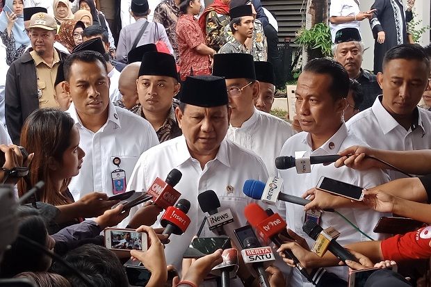 Gus Sholah Wafat, Prabowo:...