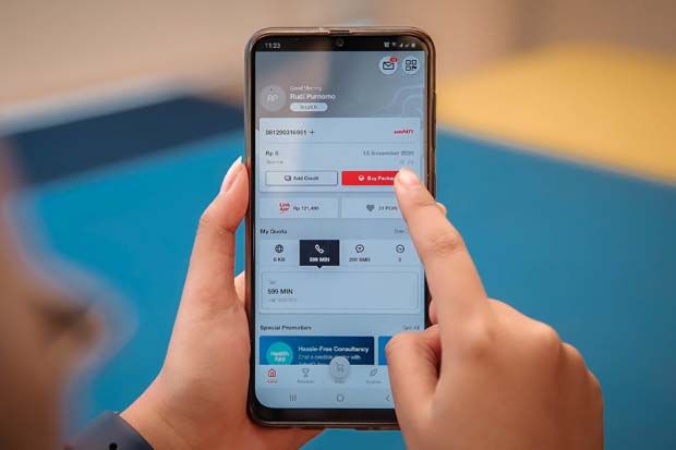 Aplikasi MyTelkomsel...